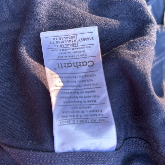 2008 Carhartt Men’s Flannel Dress Shirt - Picture 6 of 7